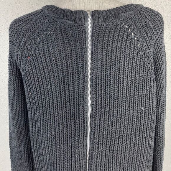 NWT J.J. Basics Black Long Sleeve Sweater Size L - Picture 6 of 9